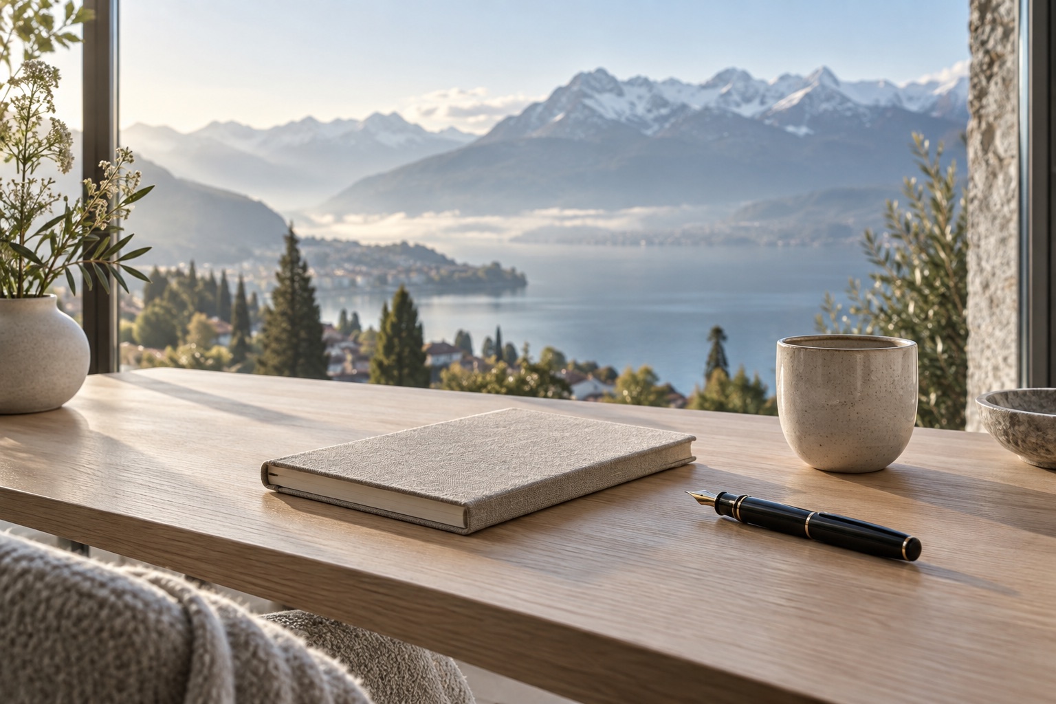 Carnet et stylo pour préparer un inventaire de comptes de libre passage